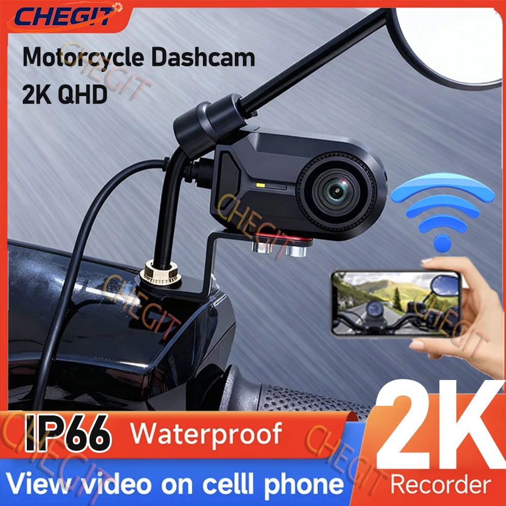 Mountain Biking Images - Kamera motocyklowa 2K HD DVR 30fps,