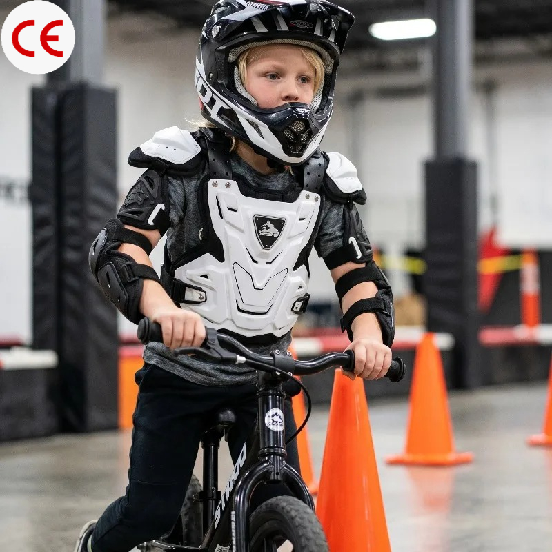 Mountain Biking For Kids - Kamizelka motocyklowa dla dzieci JXT Wolf