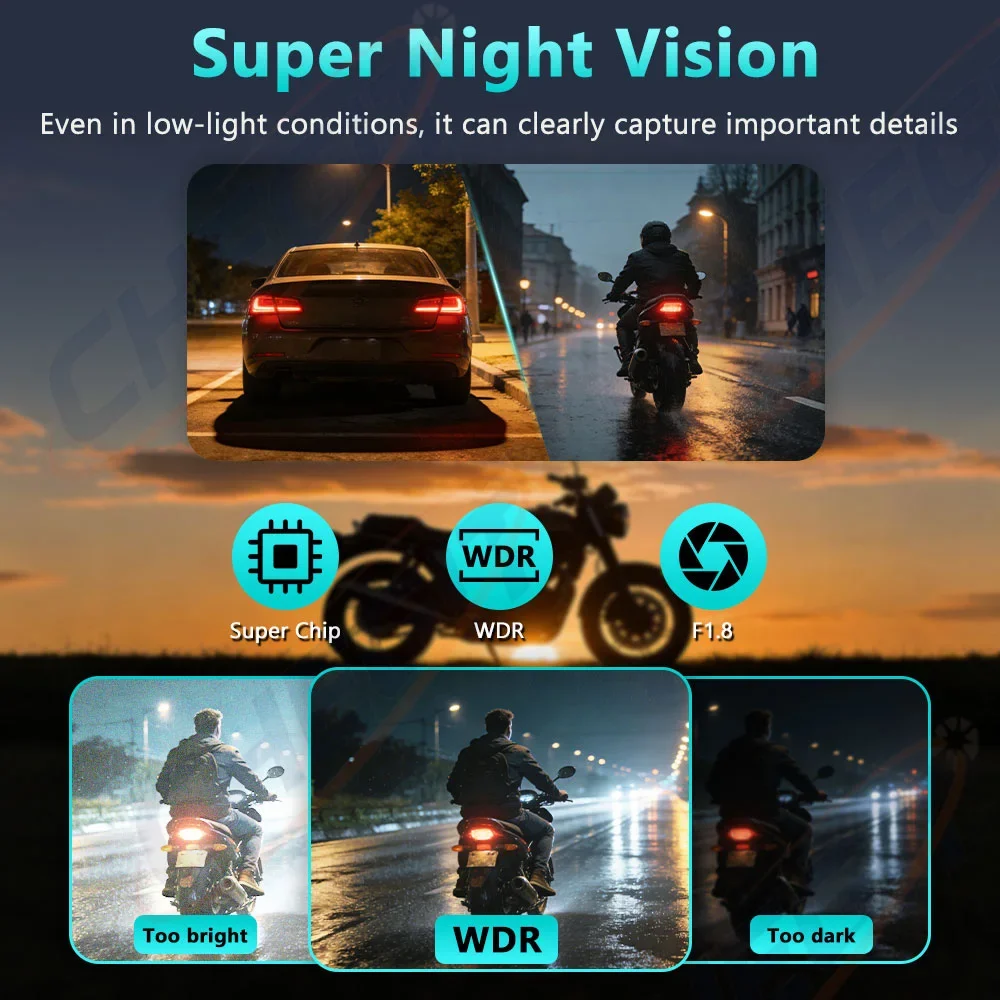 Kamera motocyklowa 2K HD DVR 3 – Mountain Biking Images recenzja i cena