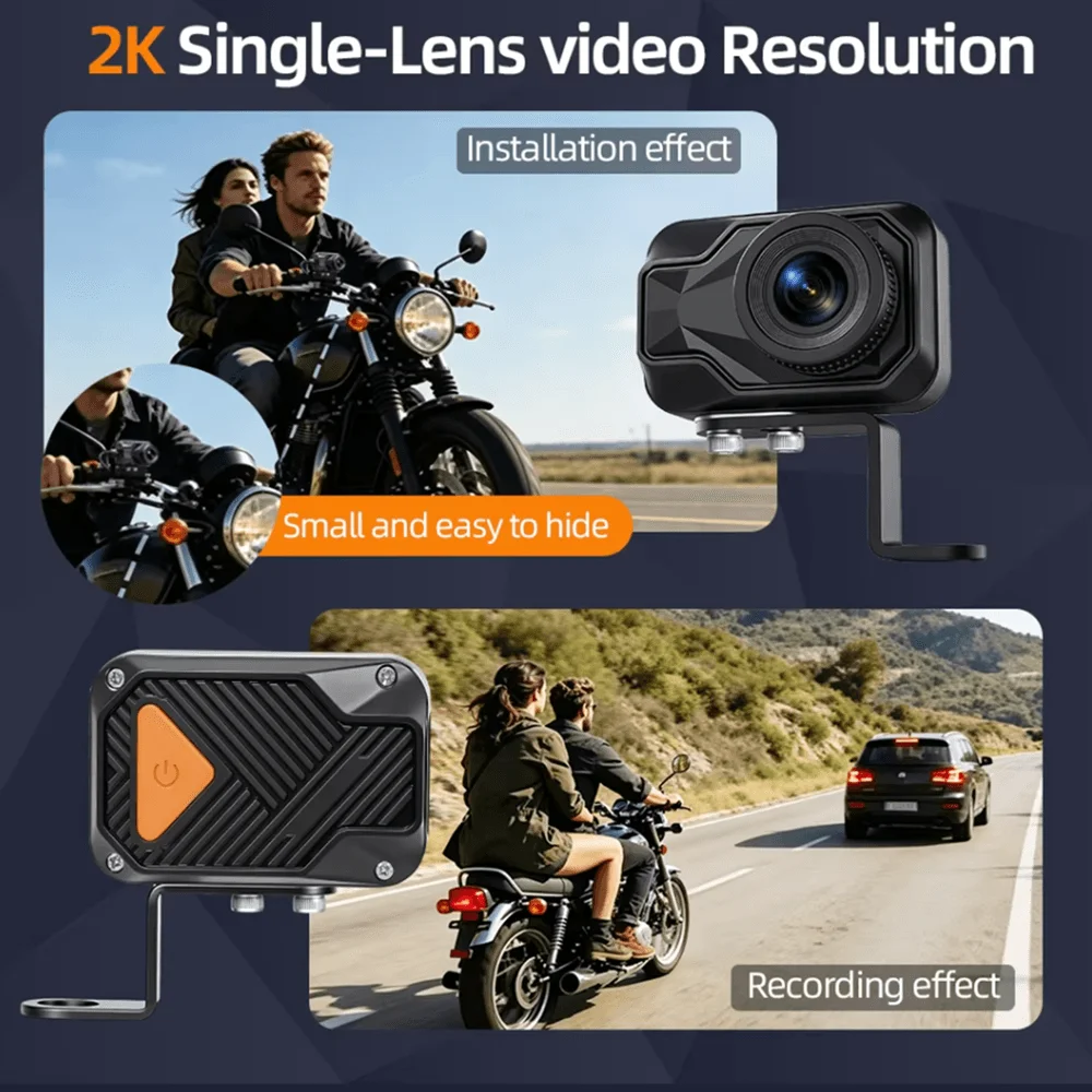 Kamera motocyklowa DVR 2K HD W – Mountain Biking Images recenzja i cena