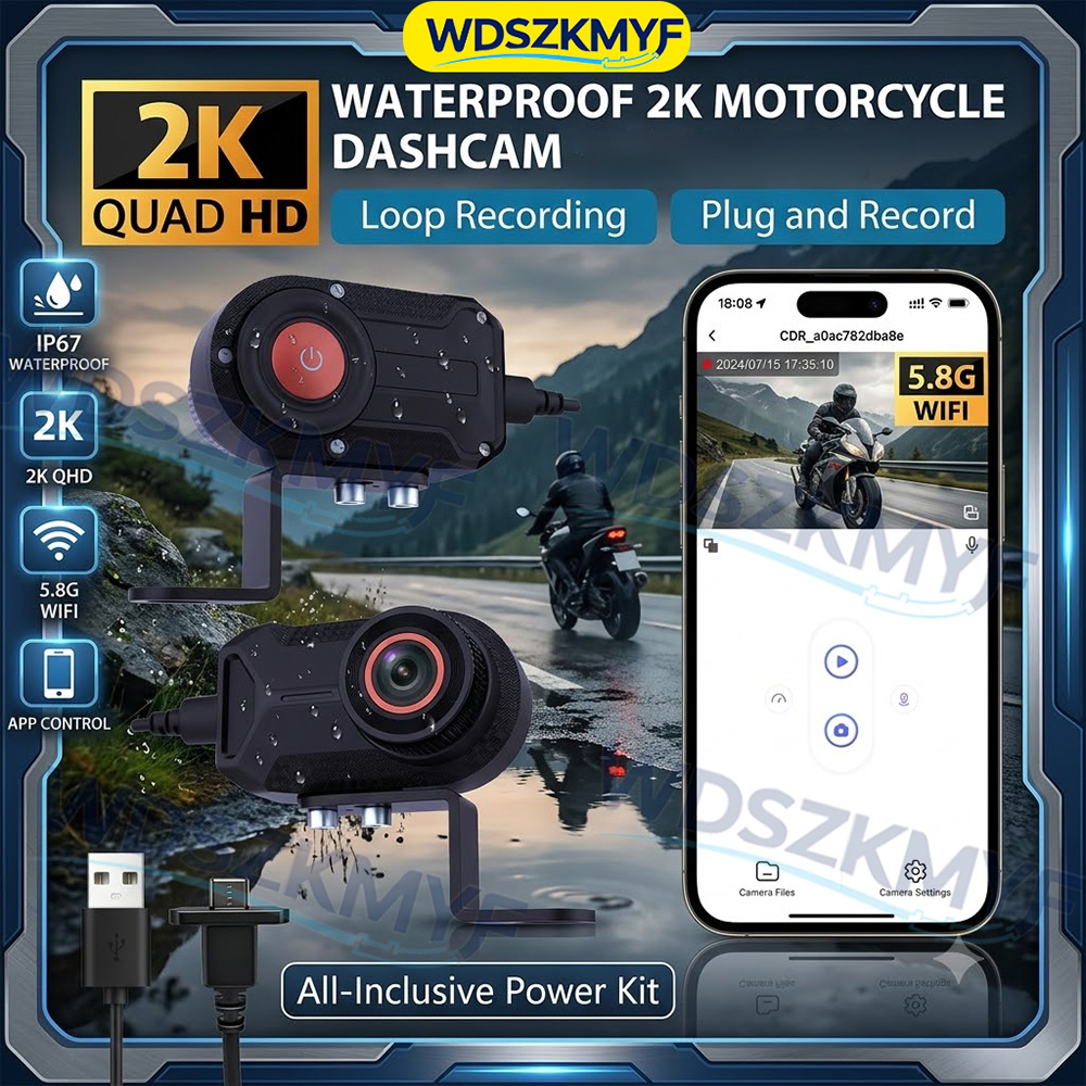 Kamera motocyklowa 2K 30fps DV – Mountain Biking Images recenzja i cena