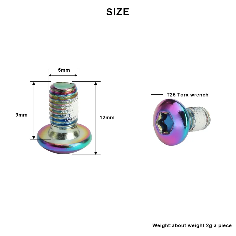 12 szt. Śruby Torx T25 M5x9mm  – Mtb Brake Rotor recenzja i cena
